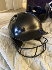 Champro HXJ Black Batting Helmet Medium Junior Head Size 6.5 -7 NEW Softball
