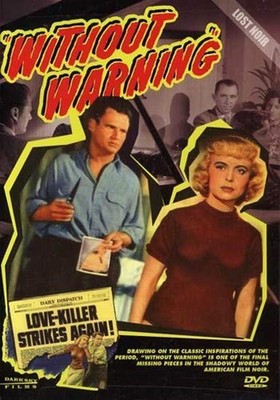 Without Warning! (DVD, 1952) B&W, Sealed, Cut UPC, Adam Williams, Edward Binns