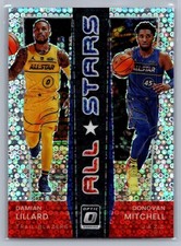 2021-22 Donruss Optic #5 Damian Lillard Donovan Mitchell All-Stars Fast Break