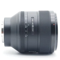 SONY FE 85mm f/1.4 GM SEL85F14GM Lens for E Mount w/Hood [Near Mint] From JAPAN