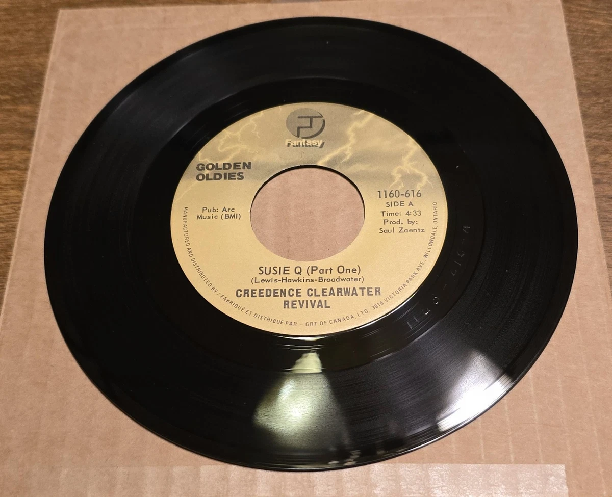 25+ Creedence Clearwater Revival Rock 45 RPM Speed Vinyl Records