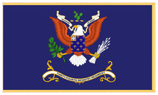 Rectangle Flags - Regimental Colors - 34th Infantry Regiment - Toujours en Avant