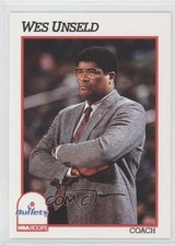 1991-92 NBA Hoops Wes Unseld #247 HOF 1k3