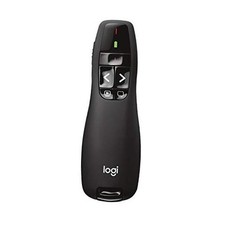 Wireless Presenter R400, PowerPoint with Laser Clicker Red Laser 5 buttons