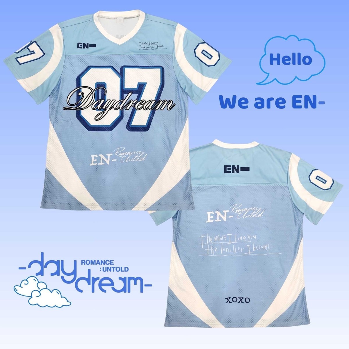 ENHYPEN ユニフォーム シャツ ヒスン トレカ付き ポップアップ ENHYPEN - ENHYPEN WALK THE LINE ユニフォーム ヒスン 未開封の通販
