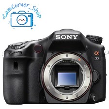 Sony Alpha A77 24.3MP DSLR 12fps Translucent Mirror OLED EVF Body Digital Camera