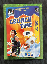 2025 Panini WNBA Donruss Napheesa Collier #18 Crunch Time Green Fireworks /399