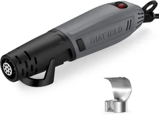 DIAFIELD Mini Heat Gun, 2 Temp Setting 302℉-842℉ Fast Size, Grey 