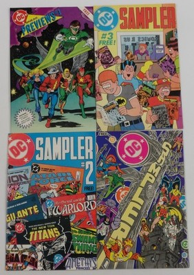 DC Sampler #1-3 VF complete series + (1) more - 1st John Constantine Hellblazer