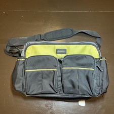 EDDIE BAUER Shoulder Diaper Bag, 1st Adventure Insulated, Changing Pad, Pockets