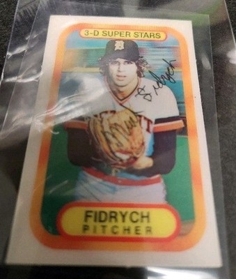 1977 Kellogg's 3-D Baseball Card Mark Fidrych #26 & 23 Other HOF Pitchers Cards!