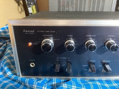Manasan専用【動作品/美品】SANSUI プリメインアンプ AU-7500 【公式通販】