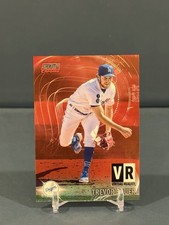 Trevor Bauer 1/5 2021 Topps Stadium Club Chrome Virtual Reality VR-17 Dodgers