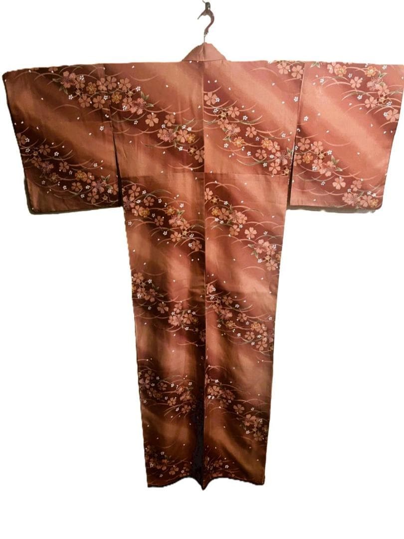 Kimono Polyester Cherry Blossom Patterned Washabl… - image 6