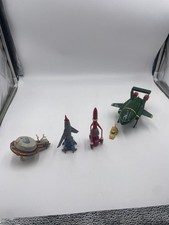 Thunderbirds Vehicles Compete Set T1 T2 T3 T4 And T5 Carlton Toys vintage 