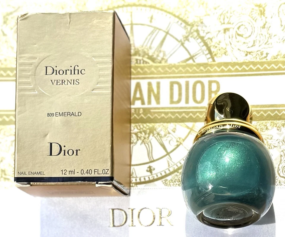 Dior Diorific Vernis Nail Enamel 809 Emerald 12ml - Bild 2 von 4