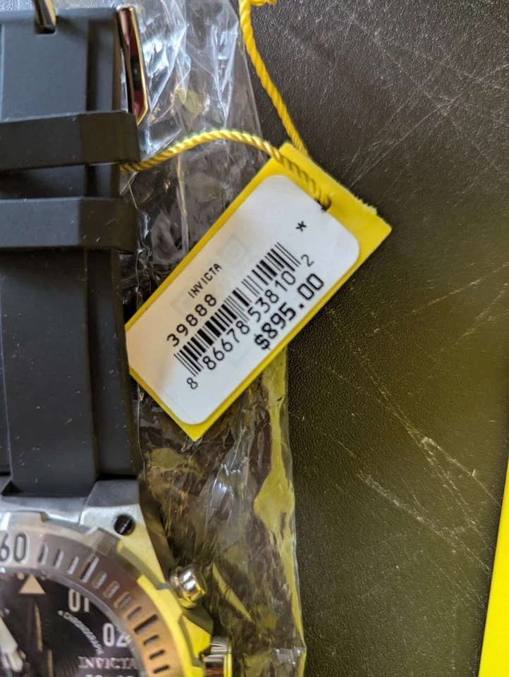 NUEVO Invicta Aviator Ascend Para hombres 50mm Cronógrafo Negro F-22 Esfera Jet 100M 39888 Foto 4 de 4