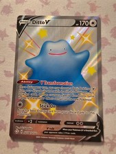 Ditto V SV118/SV122 Shining Fates: Shiny Vault Holo on eBay