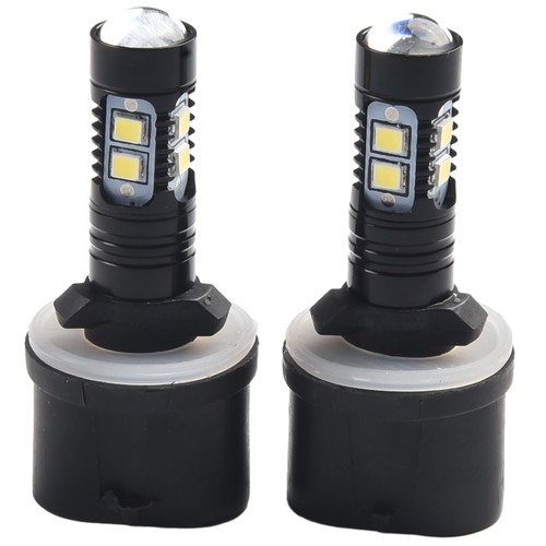 Enhance Your Driving Experience with 2PCS 880 LED Fog Light Bulbs 6000K White - Picture 9 of 22