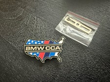 Bmw Cca Car Club Of America Grill Badge Emblem Usa M Sport Flag Hood Ornament