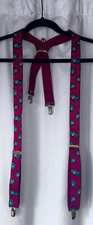 Men's X-shape Suspenders Adjustable Solid Colors  Holiday Theme