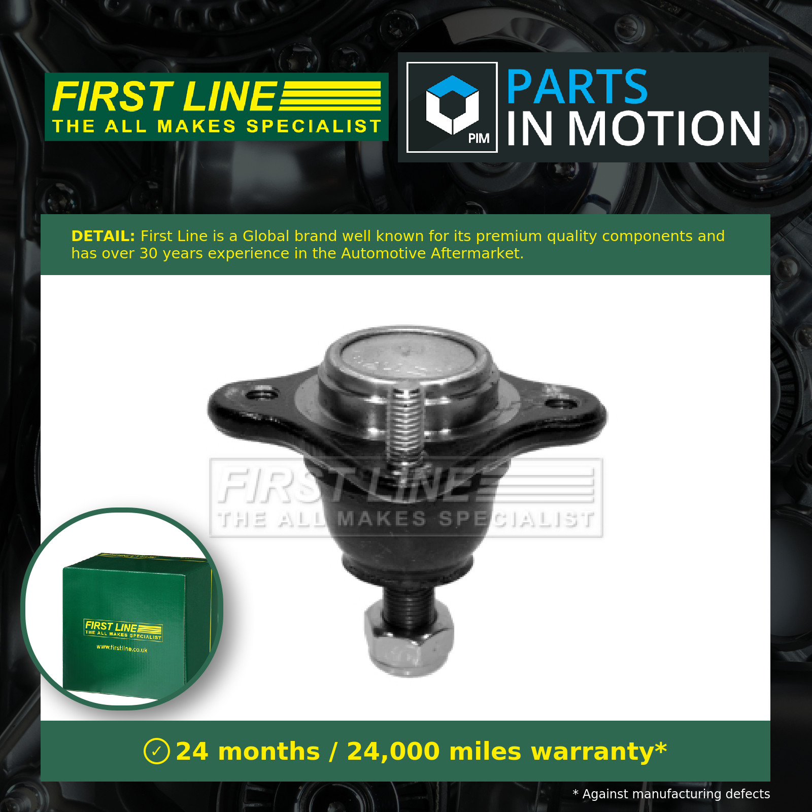 Ball Joint Upper FBJ5272 First Line Suspension 40110G3700 40110G5100 40110G5110