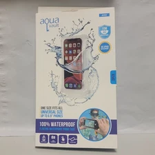 AquaVault 100% Waterproof Floating Smart Phone Case White AV03 B3