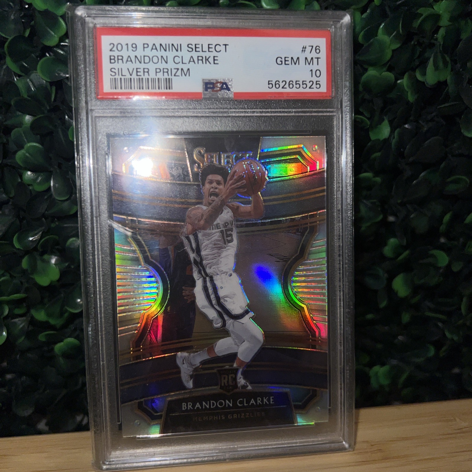 2019 Panini Select Concourse Silver PSA 10 Brandon Clarke