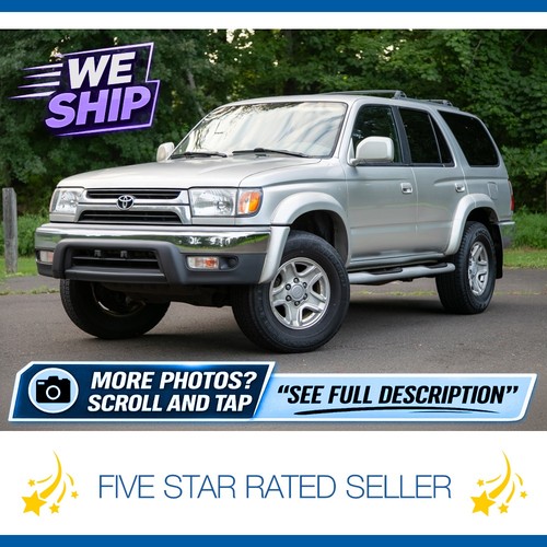 2002 Toyota 4Runner 4WD Leather Tow 142K Serviced 4WD We Ship CARFAX