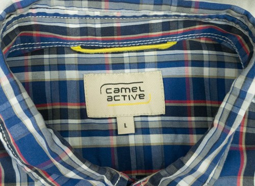 Camel Active mens shirt short sleeve cotton size L vgc s - Picture 5 of 6
