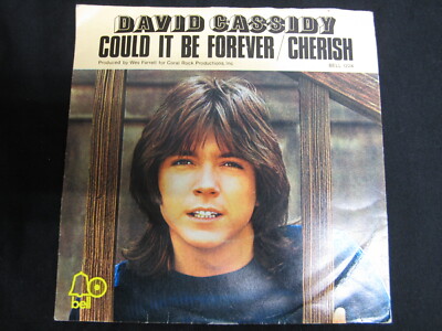 Single /  David Cassidy ?  Could It Be Forever / Cherish   / UK PRESS / RAR /