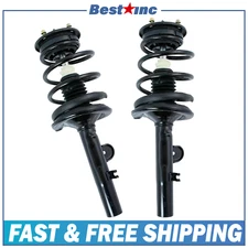 Front Pair Complete Struts Assembly for 2005-2007 Ford Freestyle; 172610 172611