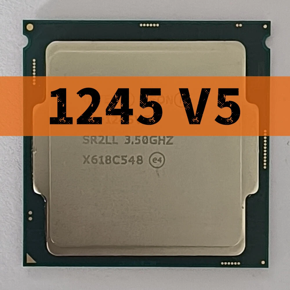 Intel Xeon E3-1245 V5 Processor Model Computer Processors (CPUs