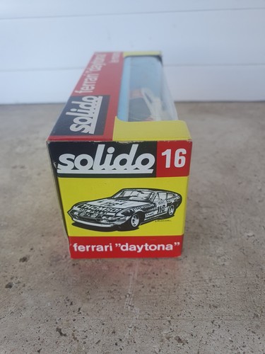SOLIDO - FERRARI DAYTONA LE MANS- NO MEBETOYS POLITOYS MERCURY DINKY CORGI NOREV - Foto 16 di 19