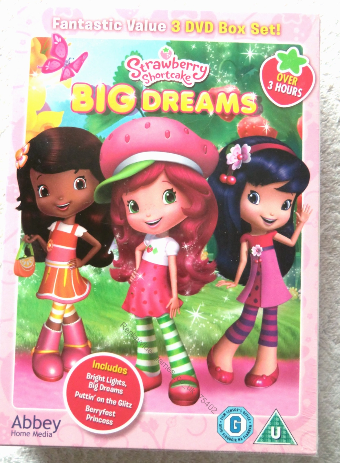 75402 DVD - Strawberry Shortcake Big Dreams DVD Box Set [NEW / SEALED]  2014  AH