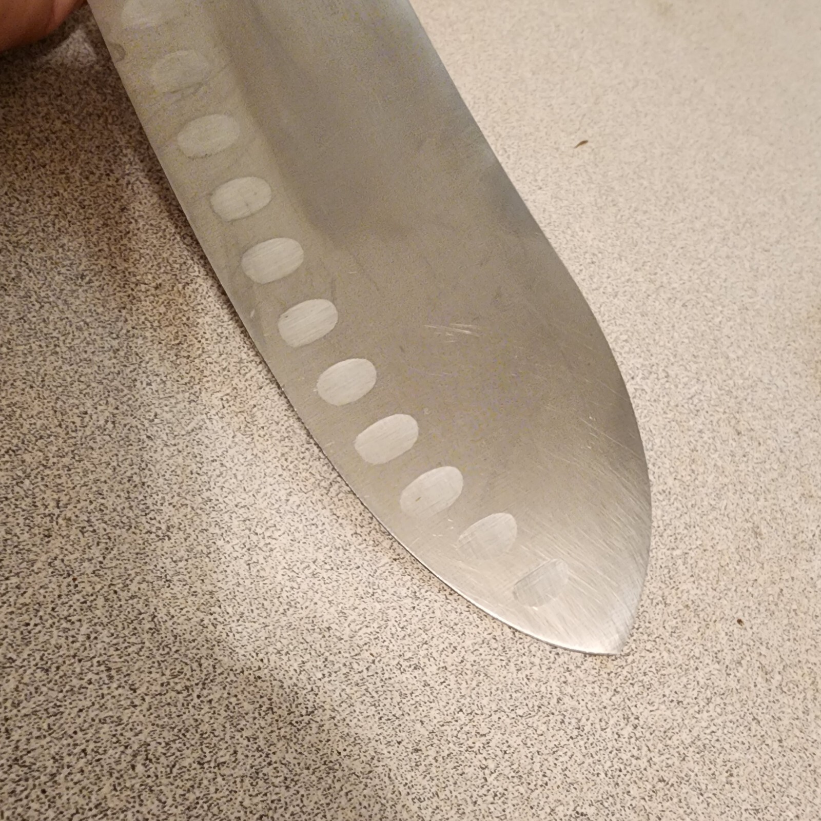 Technique 7" Kohaishu Chef Knife Japanese Stainless Steel Good Preowned