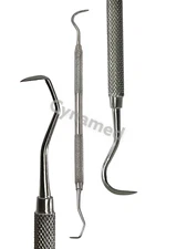 Dental Sickle Scaler Anterior Towner Jacquette U15-33 Dental Instruments-GERMAN