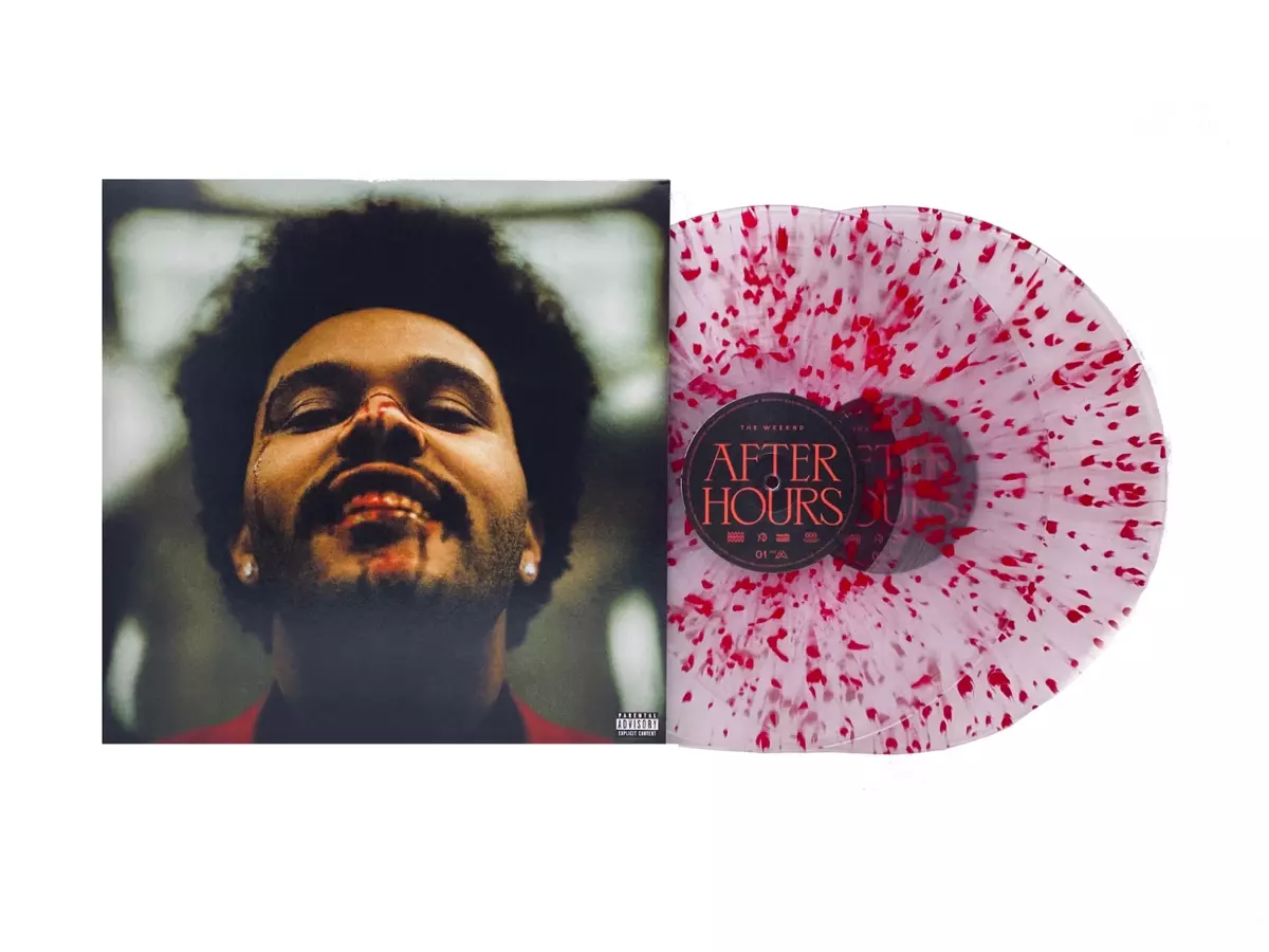 The Weeknd After Hours Exclusive Limited Edition Clear Red