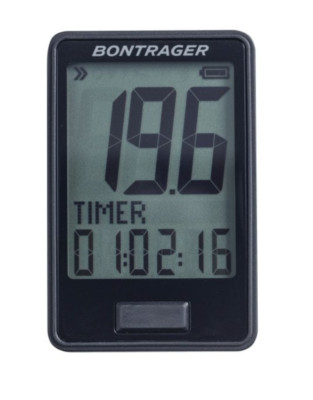 Bontrager Ridetime Fahrradcomputer schwarz