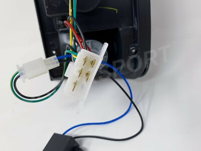 Set Of Pair Black Clear C-Bar LED Taillights For 1995-2000 Toyota Tacoma 2WD 4WD - Foto 9