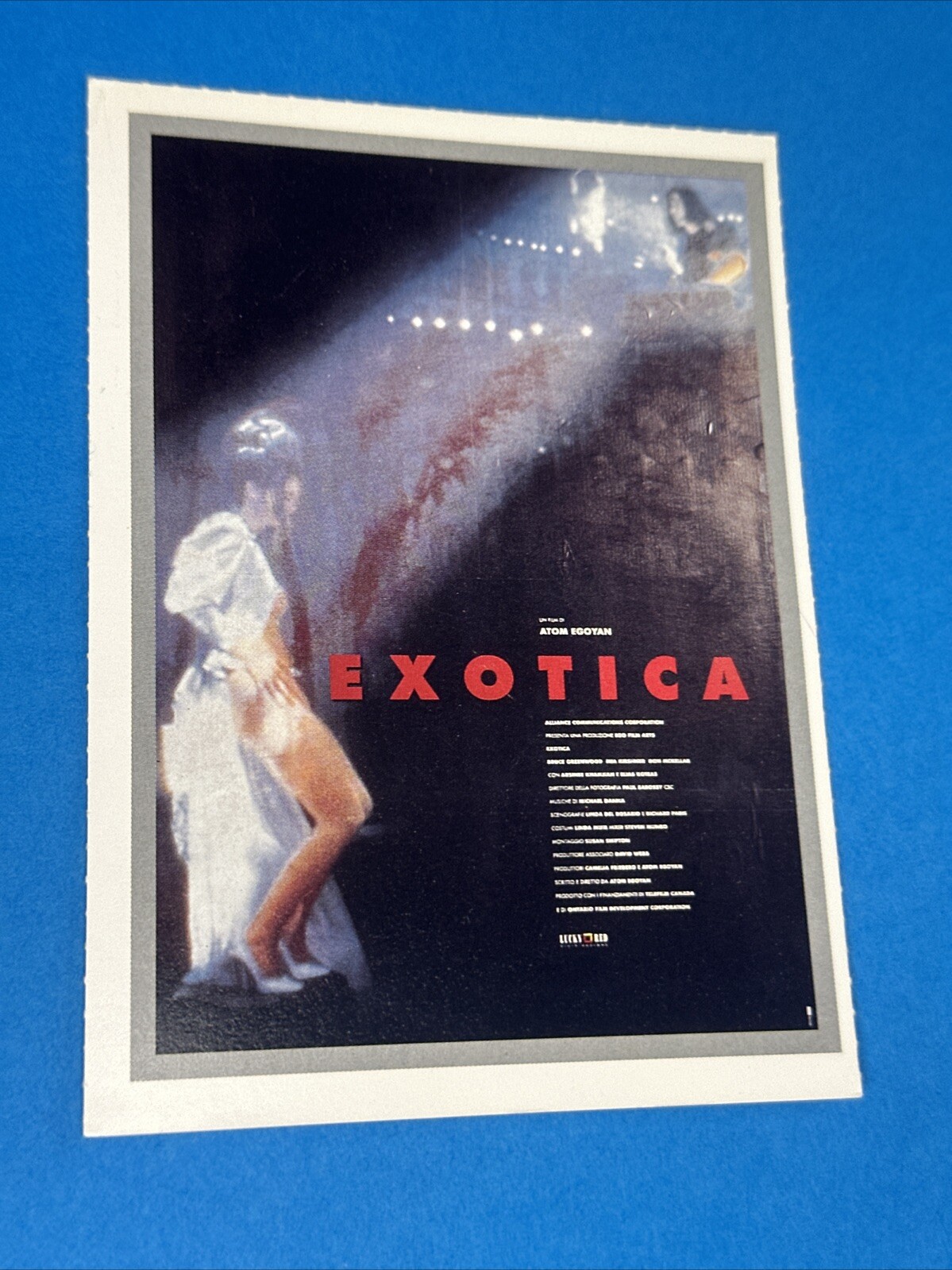 EXOTICA ATOM EGOYAN - Locandina Poster Versione Ufficiale