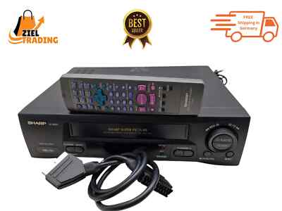 Sharp VC-M301GM Videorekorder mit Fernbedienung   Funktion getestet   VCR Gerät