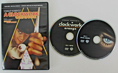 A CLOCKWORK ORANGE 2 DISC SPECIAL EDITION DVD 1971 STANLEY KUBRICK'S BILINGUAL 
