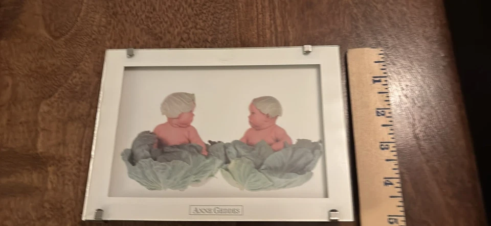 Ann Geddes Cabbage Babies gemelos 7 meses de edad Foto 3 de 4