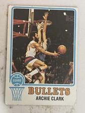 Archie Clark Washington Bullets 1973-74 Topps #15