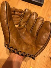 VTG Wilson Professional Model Baseball Leather LH Glove Japan - Style 2627