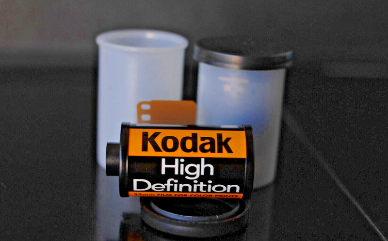 Kodak High Definition film  2 rolls iso 400 x24 exp.   expired