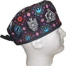 Star Wars Colorful Scrub Hat Chemo Cap