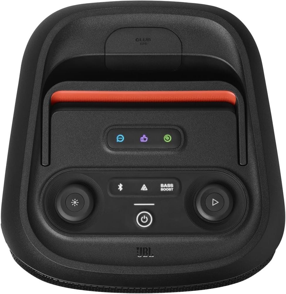 JBL PartyBox Club 120, 160W Portable Wireless Splash Proof Speaker