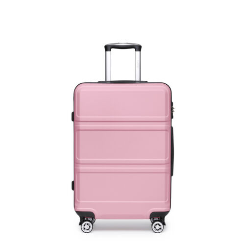 Lightweight 20Inch Small ABS Suitcase 4 Wheels Carry-On Luggage Travel Case - Picture 36 of 112